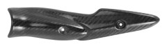 CASA För Z900 2017-2019 Motorcykel Avgassystem Mellanrör Kolfiber Värmesköld Skydd