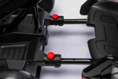 Ramiz Audi Go-Kart med driftfunktion Vit