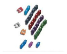 Alantec Kabelmarkör (0-9) röd 6-7mm blå - PK027NIE