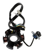 1st 6-polig 5 Trådar Tändningsmagneto Stator För Gy6 125cc 150cc Skoter Atv
