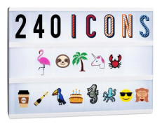 Robust Lightbox-tilläggsset med 240 tecken