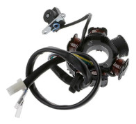 1st 6-polig 5 Trådar Tändningsmagneto Stator För Gy6 125cc 150cc Skoter Atv
