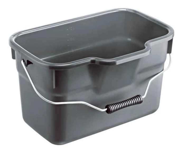 Rotho Basic Bucket Rektangulär 12L Antracit