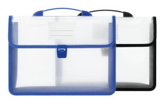 2-pack A4 Portabel Dragspels Expanderande Filmapp Arkivskåp Sorterare Dokumentorganisatör