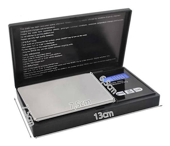 Fickvåg Digitalvåg Vågar 200g/0.01g Vågar 2635