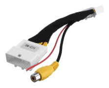 Bil 24pin Videoingång Switch Backkamera RCA Adapter Kabel För Stepway Vivaro Dacia Sand