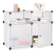 Robust hyllsystem med 4 fack