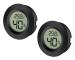 2-pack Digital LCD-display Utomhus Hygrometer för Inomhus Luftfuktare Avfuktare Växthus Källare