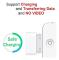 Lightning till 30-stiftsadapter hane till 8-stifts honkontaktomvandlare med iPhone