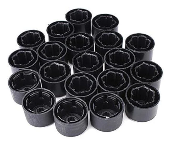 20 Hjulmutterbultkåpa 17mm Kompatibel med VW Golf Mk4 Pass