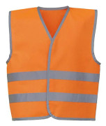 Varselväst för barn - (Orange) 44cm