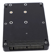 /NN/44-pin Msata till 2,5-tums IDE HDD SSD Msata till Pata Adapter Konverteringskort med Fodral