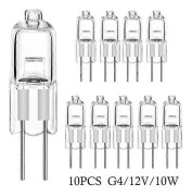 10 st halogenlampor kapsellampor G4-12V-10W
