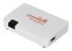 HDMI till RF koaxial konverter adapterbox, stöder 480P till 1080P