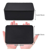 Våtservettsförvaringslåda, dispenserhållare, vävnadsförvaringslåda med lock, dammtät Rosa