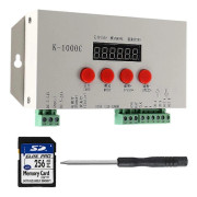 K-1000C Kontroller K1000C WS2812B WS2811 APA102 T1000S WS2813 LED 2048 Pixel Program Kontroller DC5