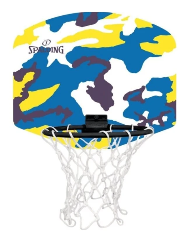 Spalding Basket Backboard Basket Rim SPALDING Camo Small