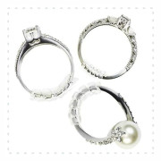 Klippbara Ringjusterare - Minska Ringstorlek 8-pack transparent