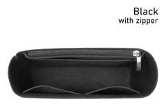 1 st Insatsväska Foder Svart MED DRAGKEDJA Svart MED DRAGKEDJA svart med dragkedja black with zipper