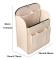 Ryggsäck Innerficka Insats Beige beige beige