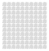 100 Pcs Brooch Pins Needle Trays Metal Sturdy Durable Simple Design Blank Button Badge for DIY Jewelry Crafts 15mm