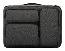 Nylon laptopväska Notebook axelväska SVART 15 15,6 tum 15 svart