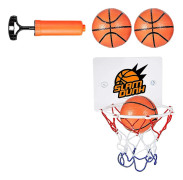 4 Delar Mini Basketbollkorg Mini Basketbollset Inomhus Basketbollkorg Leksak Dunk Spel Väggmonterad för Kontor Skrivbord Badrum