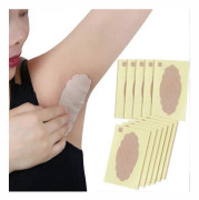 Svettabsorberande Inlägg för Armhålor, 5 st Osynliga Självhäftande Antiperspirant Klistermärken för Armhålor, Engångs Anti-Perspiration Absorberande Deodorant Skyddsdyna