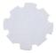 4x 5W Chip Ljus Runda Cob Super Ljusa Led Lampor Varmvit Dc15-17v