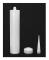 Tomma fogmassatuber, 20-pack, 10 uns. Tom plastfogmassa -