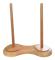 Dubbel Garnhållare i Trä för Virkning, Garnhållare för Stickning Garnspindeldispenser
