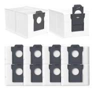 10-pack dammsugarpåsar kompatibla med Dreame X30 Ultra / X40 Ultra / L10s Pro Ultra robotdammsugare