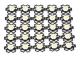 25 st Varmvita LED-spotlightlampor 3000-3200K Hög ljusstyrka Integrerat chip