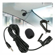 3,5 mm mikrofon bilradio stereo GPS DVD Bluetooth ljud extern