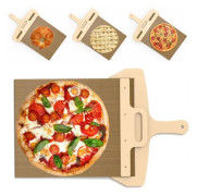 Pizza Smart Slider, Glidande Magisk Pizzaspade, Pizzaskärare med Handtag - Glidande Pizzaskärare -GSL