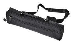 GALAX Flute case cover for C pipe, high quality shearling finish, black 6FC BK