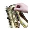 Mjuk rengöringsborste ljudhålsrengörare med dubbla ändar för saxofon klarinett oboe flöjt blås instrument DS
