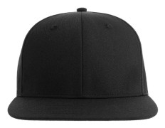 Atlantis Unisex Vuxen James 6 Panel Återvunnen Polyester Snapback Black One Size