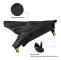 1 Set Handbroms & T-Bar Damask Svart Läder kompatibel med Falcon FG FG-X 2008-2018 1031916 1029182