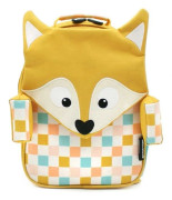 Barnryggsäck - Les Déglingos - Cyranos räven - 32 cm - Återvunnen polyester - Gul Gul