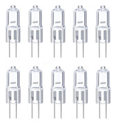 10 x halogen kapsellampa G4 5W 10W 20W 5 10 20W 12V lampa [Energi