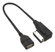 USB ljudkabel med USB-adapter för Audi AMI MMI 2G 3G 3G+ - Perfekt