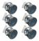 Massage Nozzle, Side Shower, Shower Room Accessories, 6 Pcs
