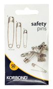 Korbond Säkerhetsnålar Blandade 50-pack En Storlek En Färg One Colour One Size