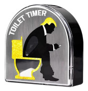 Minut toalett timglas sand timer, sandklocka med roliga tryck för badrum och toalett, sandglas som etablerar en tidsuppfattning, roliga presenter