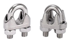 10 st Vajerlås Rostfritt Stål Kabelklämmor M4 Kabelklämmor, Silver, 2,3cm