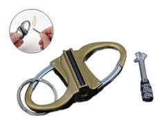 Permanent Match Infinity Tändare Med Nyckelring, Den Eviga Tändaren, Nöd-eldstartsats