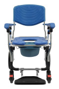 Duschtoalettstol, Multifunktionell Design, Ergonomisk Komfort,Blå
