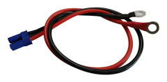 EC5 till O-ringsterminal, 10AWG EC5 honkontaktkabel, för RC ESC-laddaresida - 50cm/1.6ft