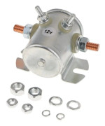 12V 100A SILVER KONTINUERLIG DRIFT SOLENOID RELÄ 300A IN 4-TERMINAL